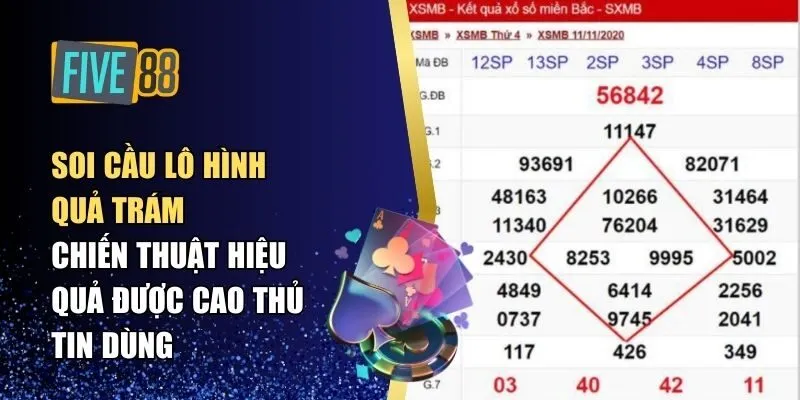 Soi Cầu Lô Hình Quả Trám: Chiến Thuật Hiệu Quả Được Cao Thủ Tin Dùng